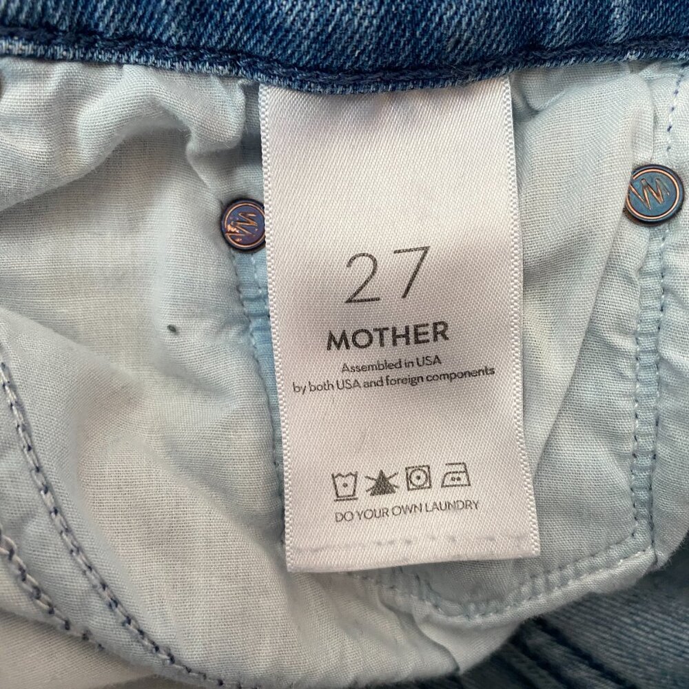 Mother The Tomcat Ankle Fray in From Out of Town - SIZE 27 - Picture 5 of 6